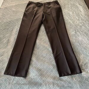 Santorelli Men's‎ Black Dress Pants Made in Italy 100% Virgin Wool 36